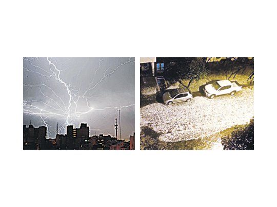 Imágenes del temporal