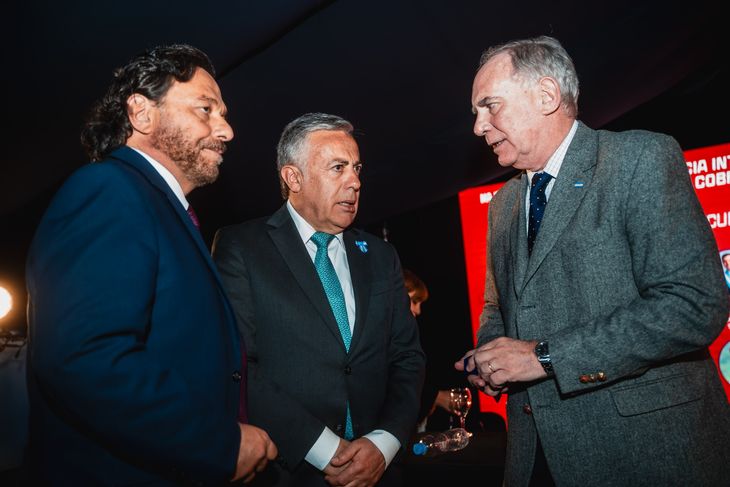 Gustavo Sáenz, Alfredo Cornejo y Luis Lucero Gustavo Sáenz, Alfredo Cornejo y Luis Lucero