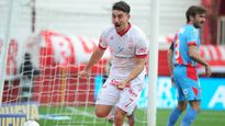 Coccaro anotó el único gol del partido.