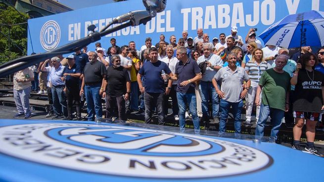 La CGT aseguró que no dudará a la hora de dar esta batalla en la calle.