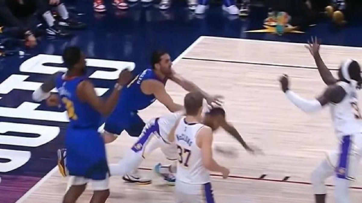 Out of his mind: Facundo Campazzo pushed from behind, was expelled and his rival threatened him on Twitter