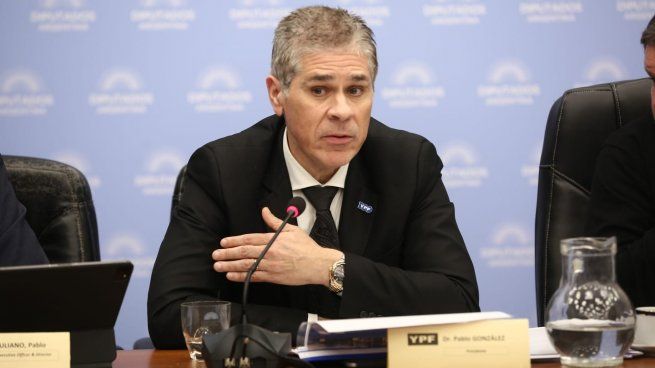 Pablo Gonzalez, presidente de YPF.