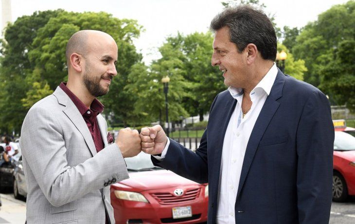 Sergio Massa se reunió con Juan González, quien ingresó al Departamento de Estado en 2004 y es asistente especial de Biden y director senior para el Hemisferio Occidental.