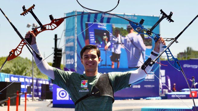 Matías Grande se adjudicó la medalla de oro dentro de la Copa del Mundo de tiro con arco que se realizó en Madrid, España, y lo hizo con contundencia sobre el francés Baptiste Addis en la competición reina del deporte.