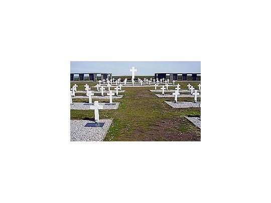 Entre las 235 sepulturas, sólo 125 están identificadas.