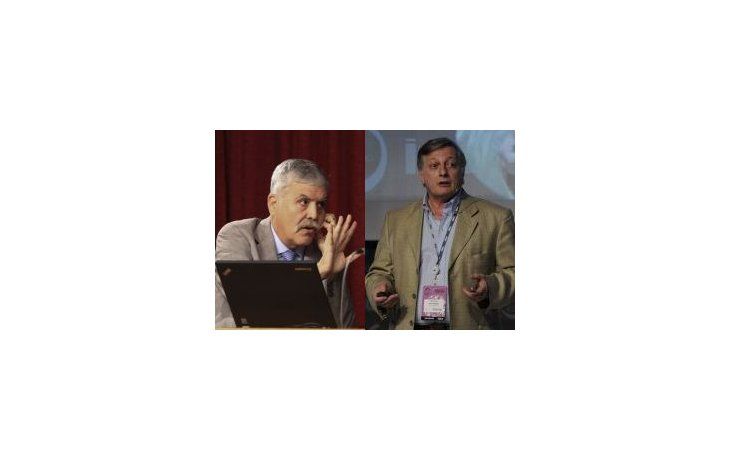Ministro de Planificación, Julio De Vido y el titular de Shell, Juan José Aranguren