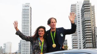 Carranza y Lange, ganadores del oro en Río 2016.