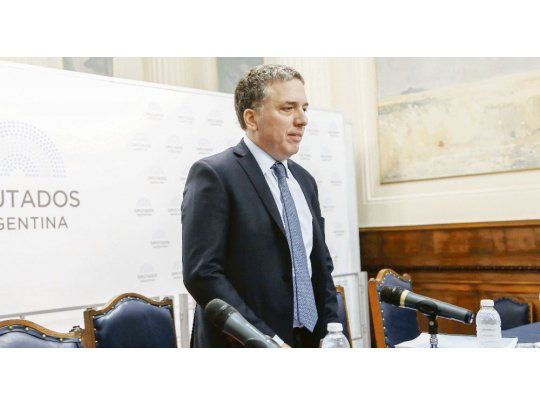 Números. Mientras se anunciaba la oferta en Lecaps, Nicolás Dujovne presentaba  en Diputados los lineamientos del Presupuesto 2019.