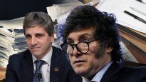 Denunciaron a Javier Milei y a Luis Caputo por malversación de caudales públicos.