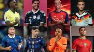 Las 48 selecciones clasificadas ya presentaron las camisetas que utilizarán en el Mundial 2026. Las 48 selecciones clasificadas ya presentaron las camisetas que utilizarán en el Mundial 2026.
