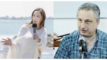 María Eugenia Vidal y Hugo Passalacqua.