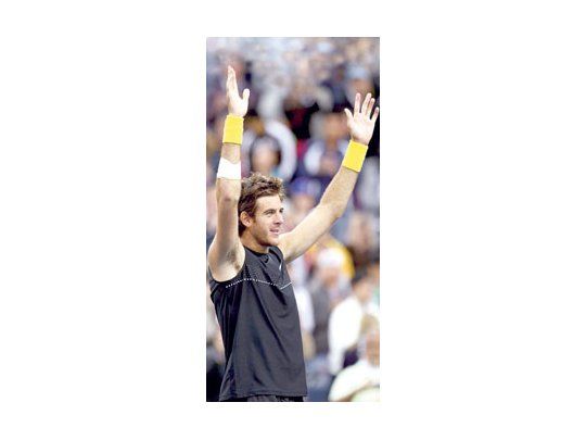 Del Potro está imparable. Desde el lunes volverá a ser No 5.