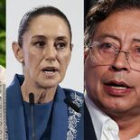 Miguel Díaz-Canel, Claudia Sheinbaum y Gustavo Petro, presidentes referenciados con la izquierda latinoamericana. Miguel Díaz-Canel, Claudia Sheinbaum y Gustavo Petro, presidentes referenciados con la izquierda latinoamericana.