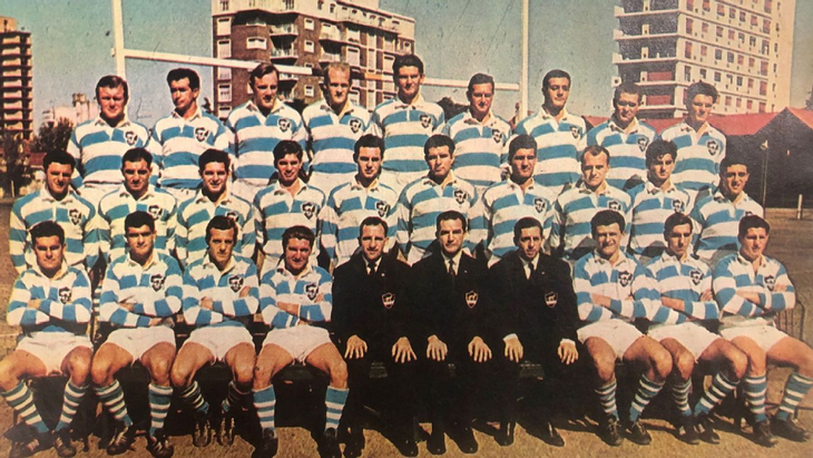 The 1965 tour that baptized the Argentine rugby team as The 1965 tour that baptized the Argentine rugby team as