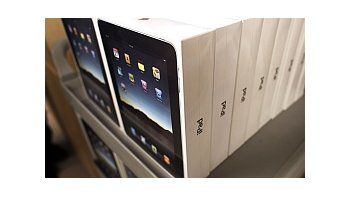 Las iPad, listas para salir al mercado.