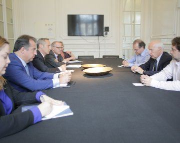 Lavagna se reunió con representantes del Banco Mundial. 