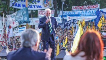 lula da silva felicito a alberto fernandez en su cumpleanos: que puedas cuidar de argentina