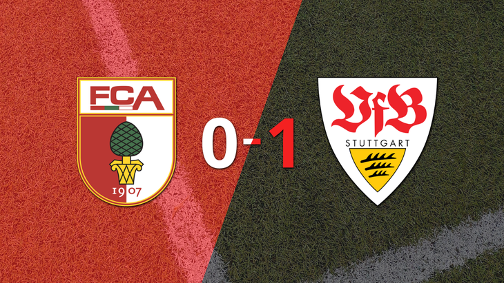 Con gol de Serhou Guirassy, Stuttgart se impuso 1 a 0 ante Augsburg