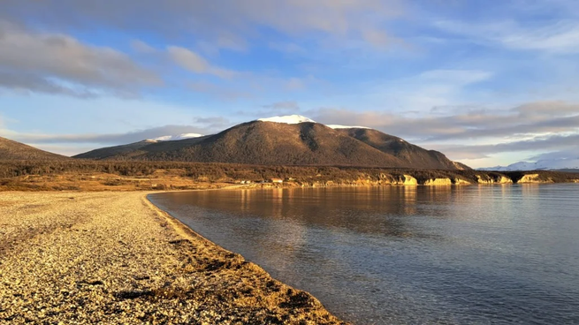 Uno de los lagos más grandes y más austral del mundo