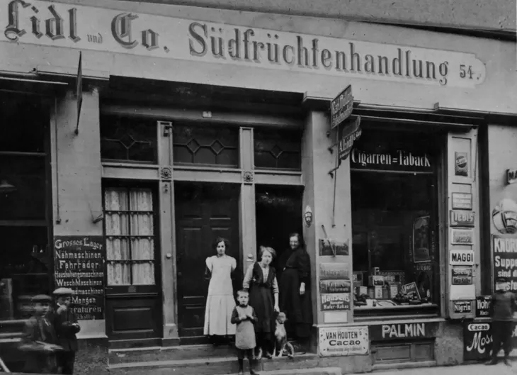 El primer mercado de Lidl en Alemania. 