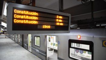 El sistema Próximo&nbsp;Subte permitirá visualizar en cuánto tiempo vienen las formaciones siguientes.