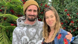 Ransone junto a su esposa Jamie McPhee. Ransone junto a su esposa Jamie McPhee.