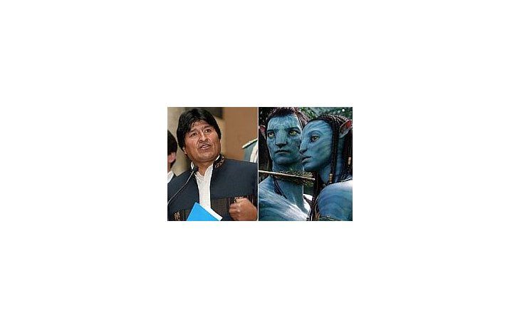 Evo Morales fue a ver Avatar