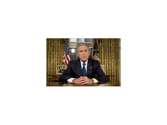 Bush anunció retiro de tropas de Irak desde diciembre
