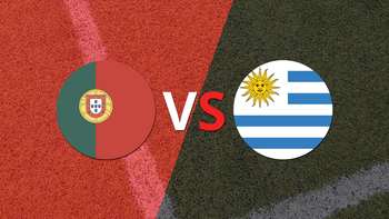 uruguay y portugal buscan el arco rival pero no pueden romper el cero
