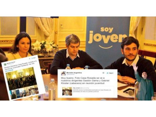 Carolina Stanley, Marcos Peña y Piter Robledo