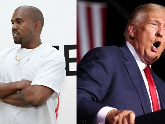 Kanye West quiere ser candidato a presidente junto a Donald Trump.