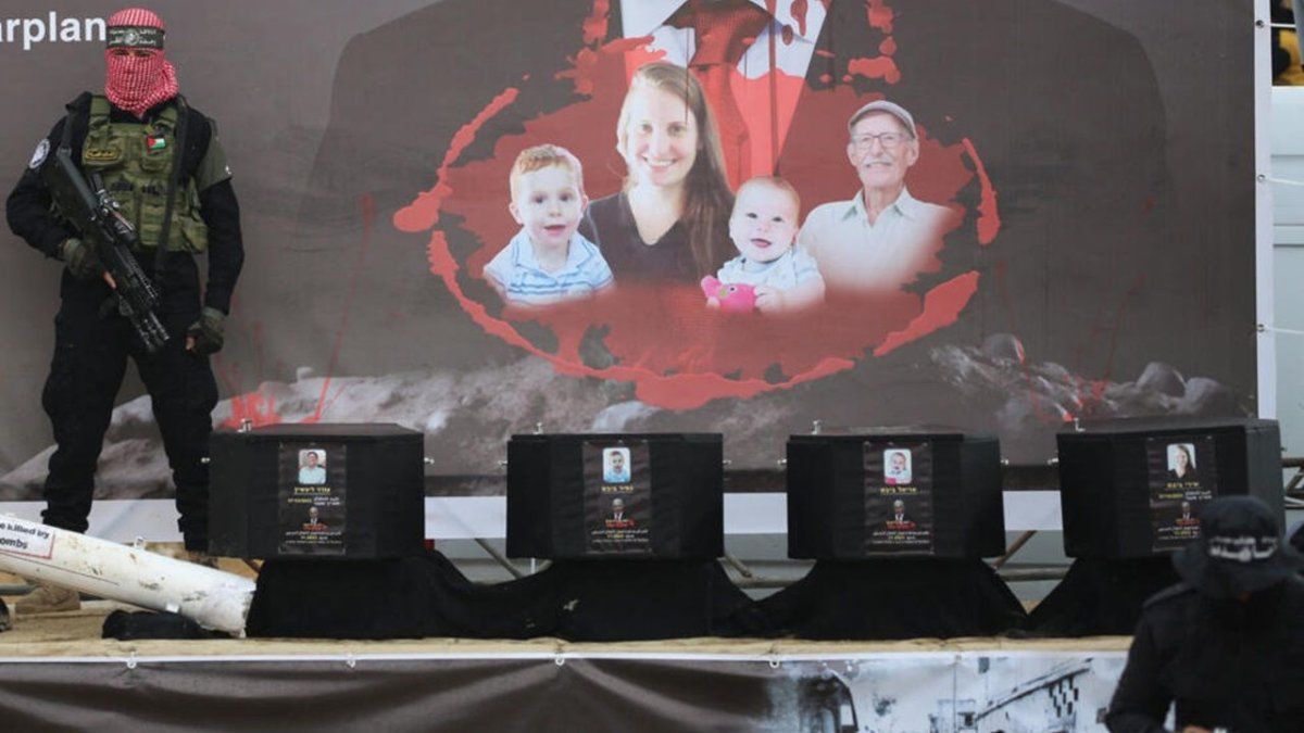 The UN condemned Hamas for the delivery of the bodies of kidnapped civilians