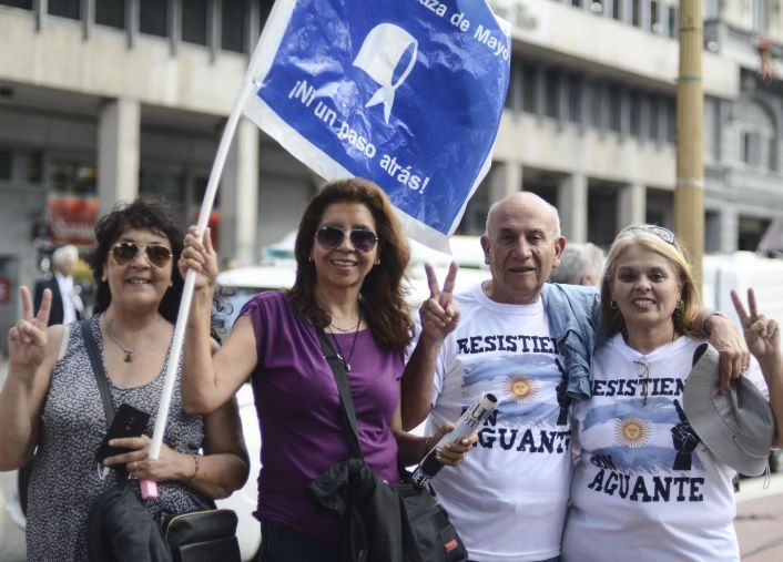 Último acto de Cristina de Kirchner como Presidente.