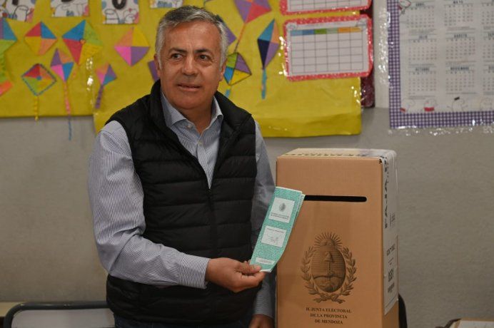 Alfredo Cornejo fue el primer gobernador de Mendoza electo por la Boleta Única Papel.