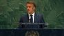 Emmanuel Macron in the UN announcing that France will officially recognize as a state to Palestine. 