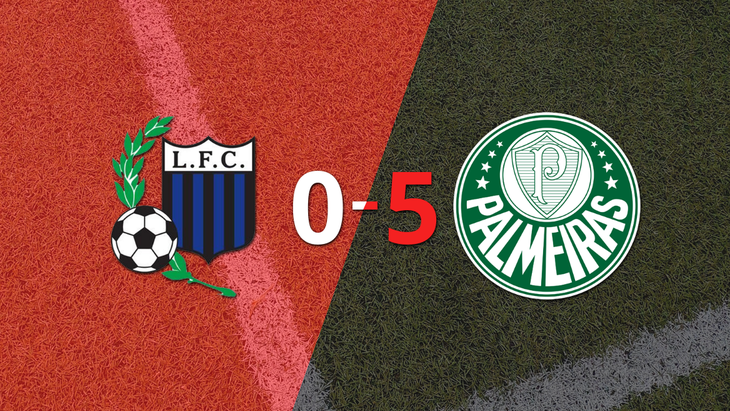 Palmeiras le pasó por encima a Liverpool (U) con doblete de Raphael Veiga