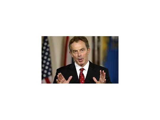 El ex primer Ministro de Gran Bretaña, Tony Blair.