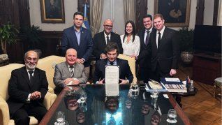Javier Milei recibió el premio al economista del año.