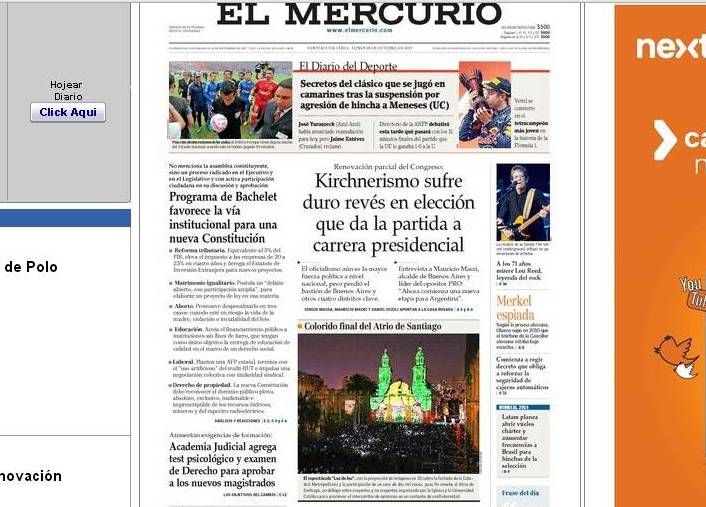El Mercurio, Chile