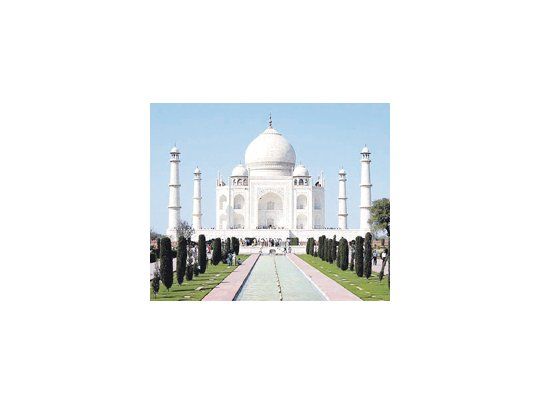 El tan romántico como alucinante Taj Mahal