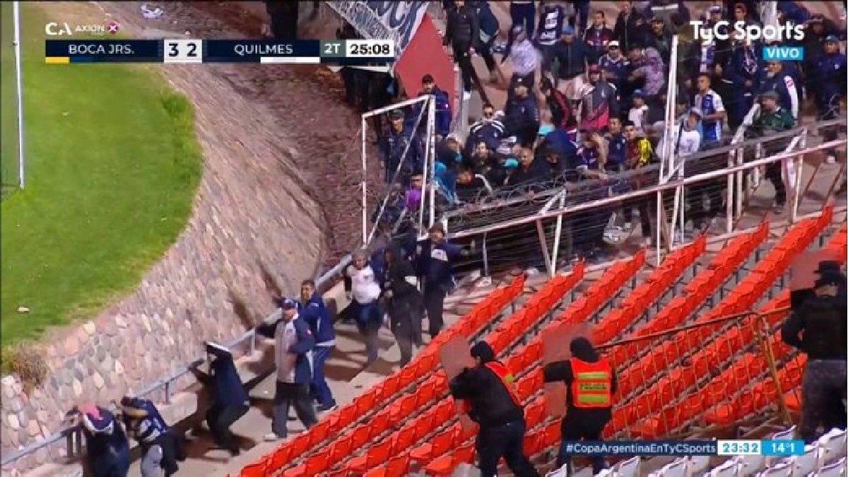 Moderate punishment of APreVide to Quilmes after the incidents against Boca in Mendoza