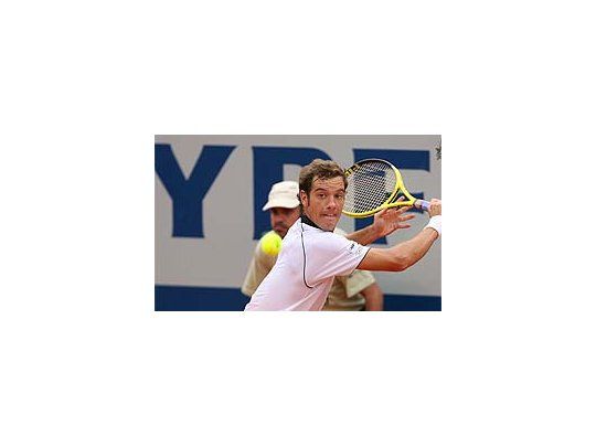 Richard Gasquet habló con Ámbito.com tras la derrota con Juan Ignacio Chela.