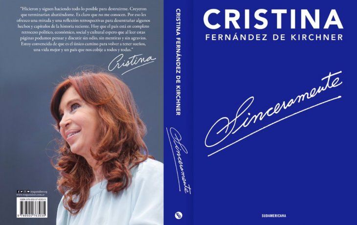 cristina, en primera persona: las frases mas destacadas de sinceramente, su primer libro