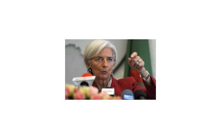 La directora gerente del Fondo Monetario Internacional (FMI), Christine Lagarde.