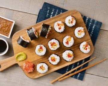 El sushi veggie se impone en el mundo gourmet