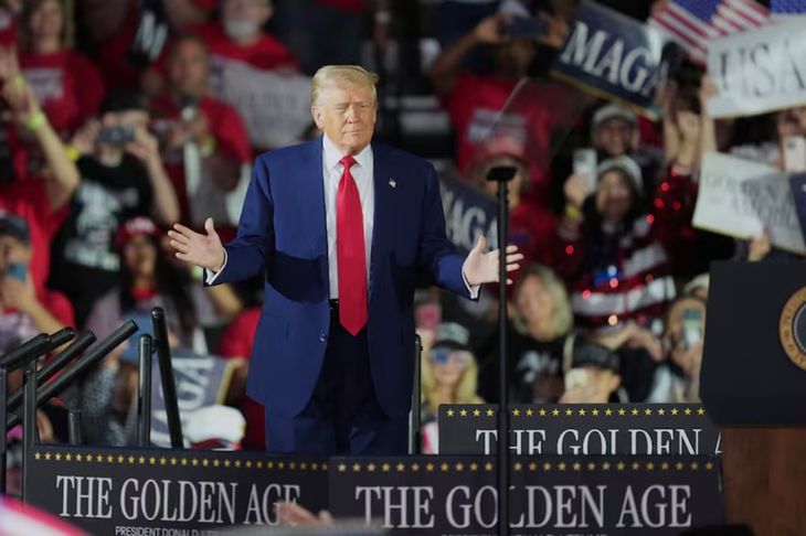 Donald Trump, presidente de EEUU. Donald Trump, presidente de EEUU.