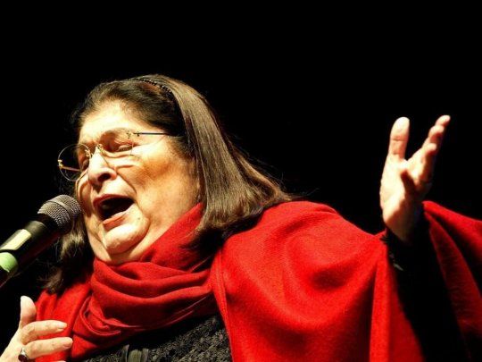 Mercedes Sosa would turn 90: great tribute full of figures at the Teatro Colón