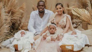 usain bolt fue papa de gemelos y los bautizo con dos curiosos nombres