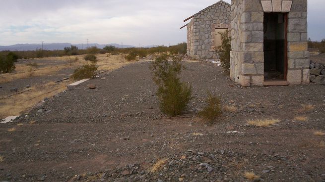 De este pueblo, que iba a ser un refugio, solo quedan las ruinas.