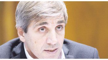 Inflación. “El descenso se está dando más rápido”, dijo Luis Caputo.